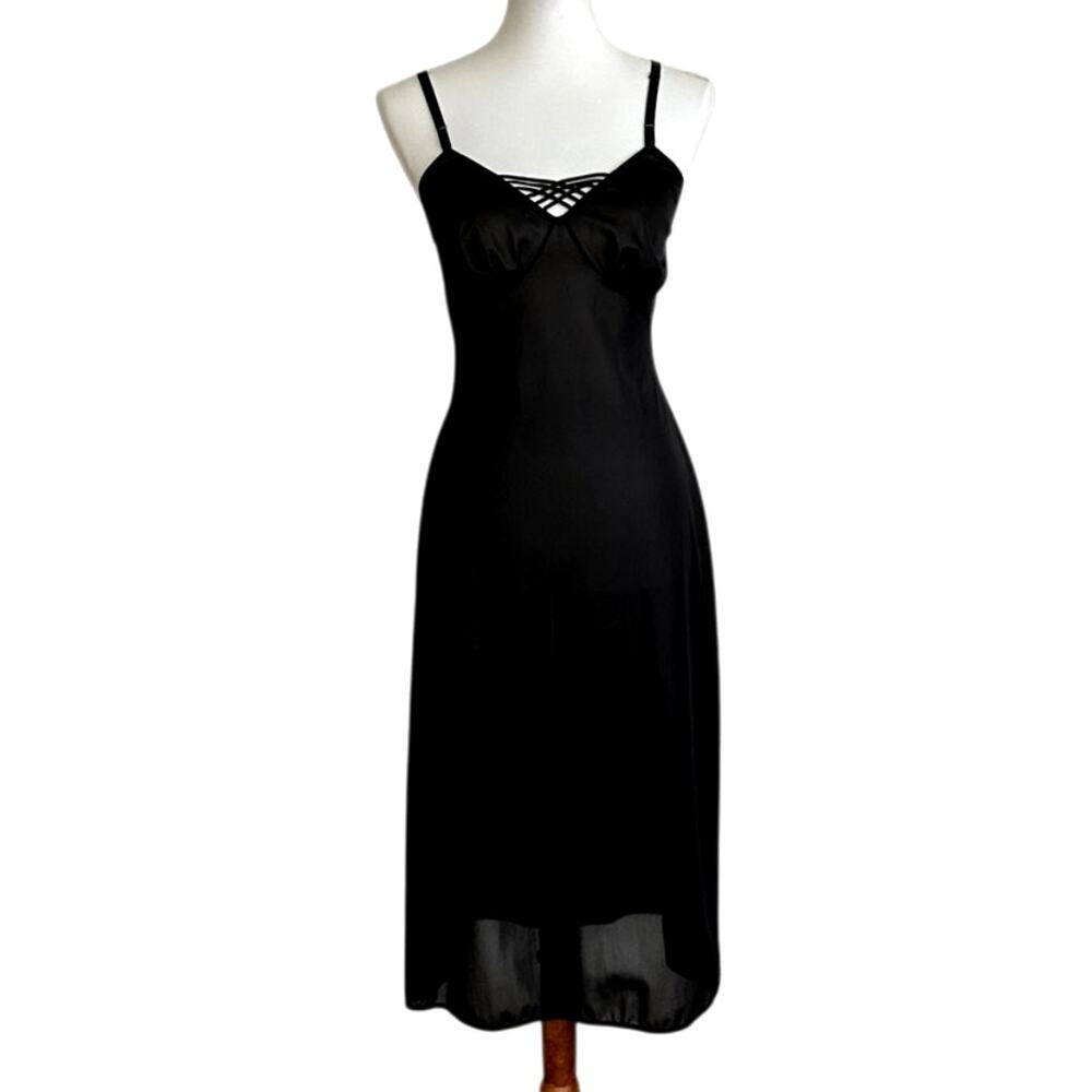 Vintage Mid Century Vanity Fair Nylon Slip, 34